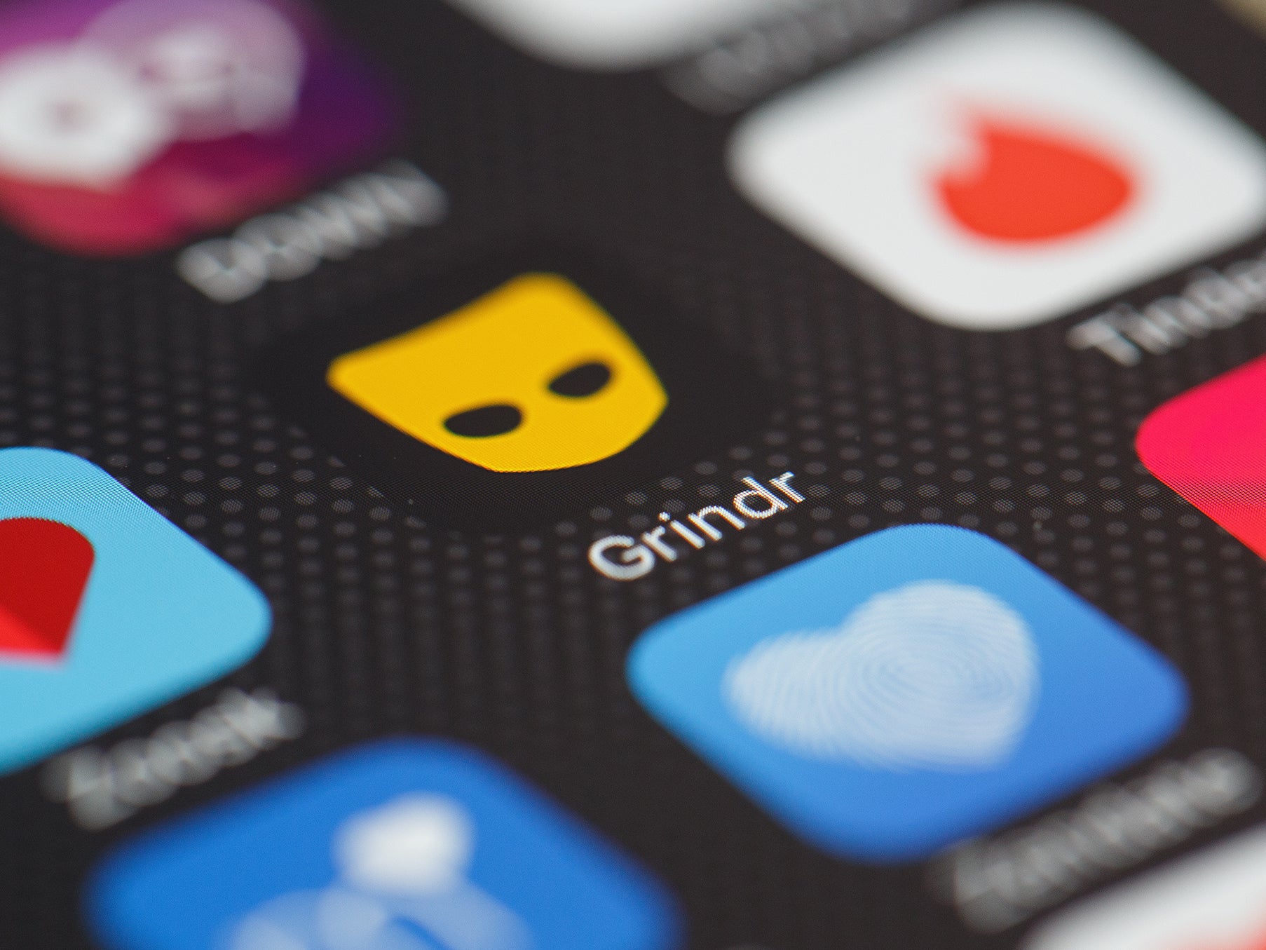 Grindr said it was “working to improve” screening tools (Getty )