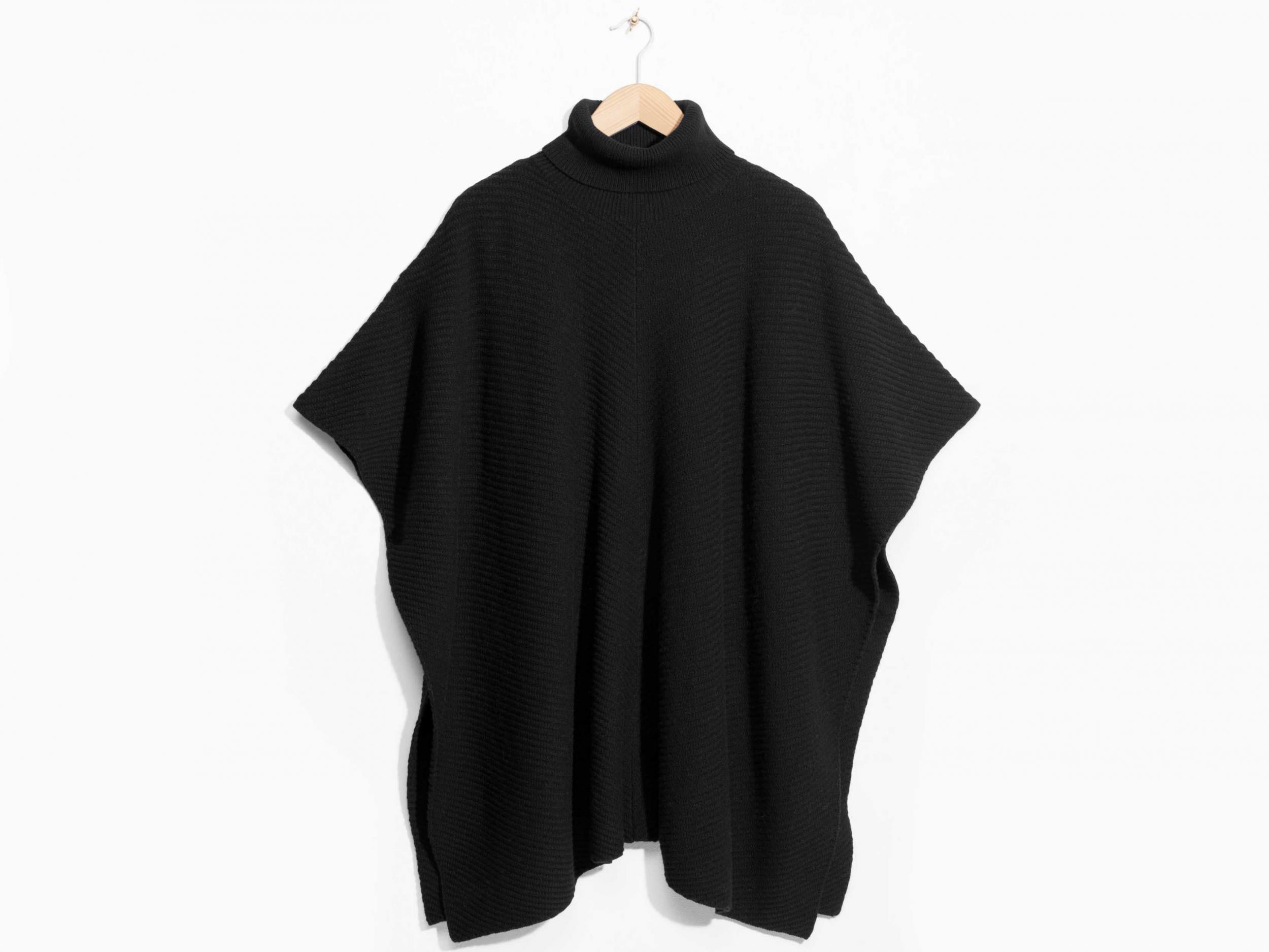 Turtleneck Cape, £89, &amp; Other Stories