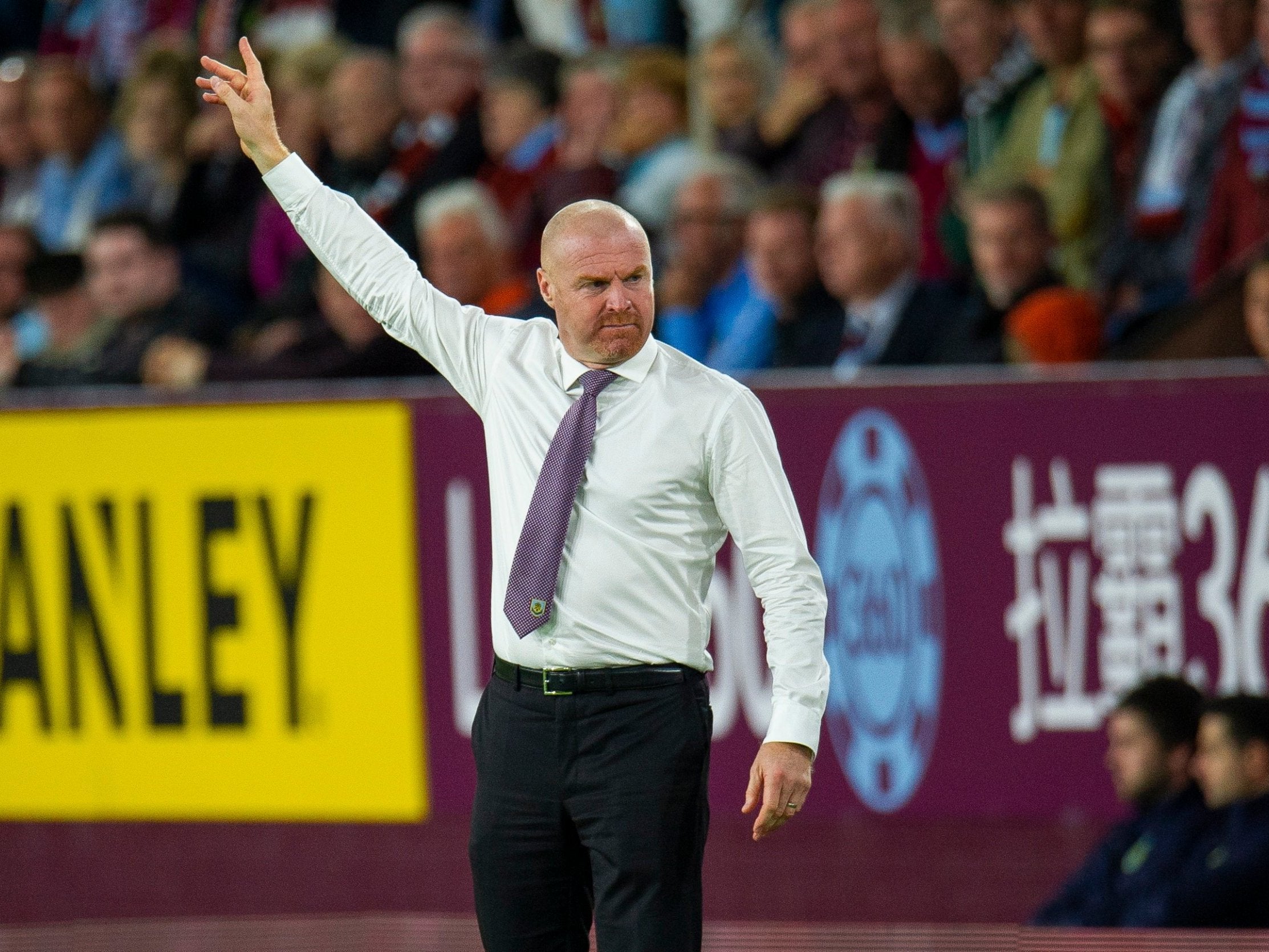 Sean Dyche could not steer his side past the Greek club