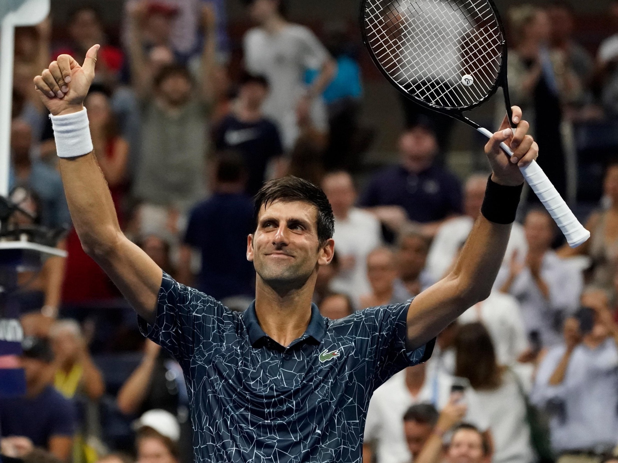 Us open djokovic best sale 2018