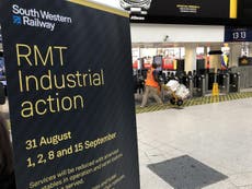 Train strikes and engineering works spell a troubled September for com