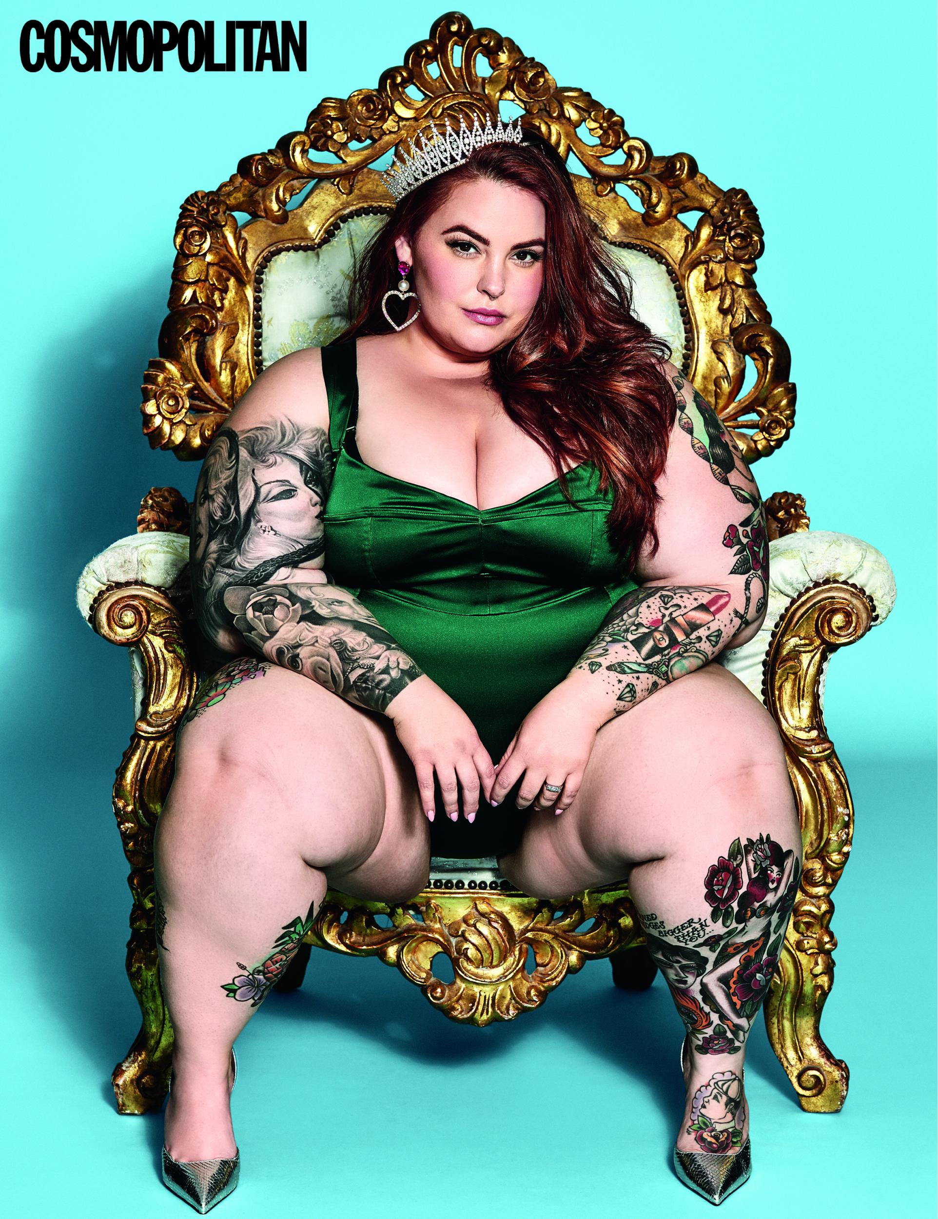 Cosmopolitan editor defends putting plus-size model Tess Holliday