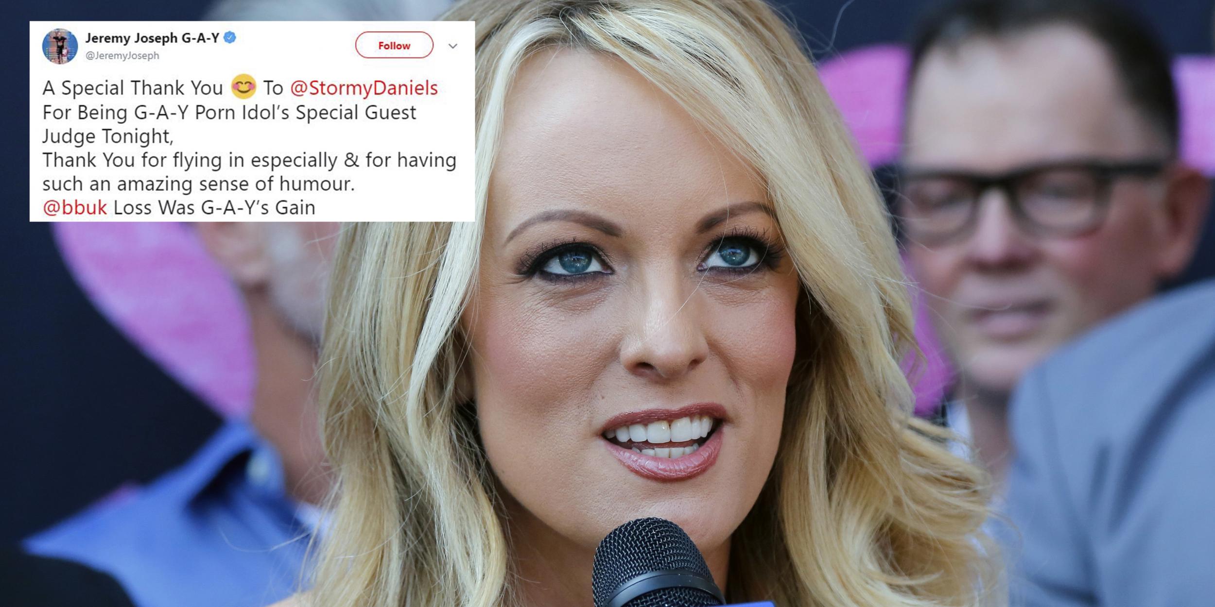 2500px x 1250px - Stormy Daniels just judged an amateur stripping competition ...