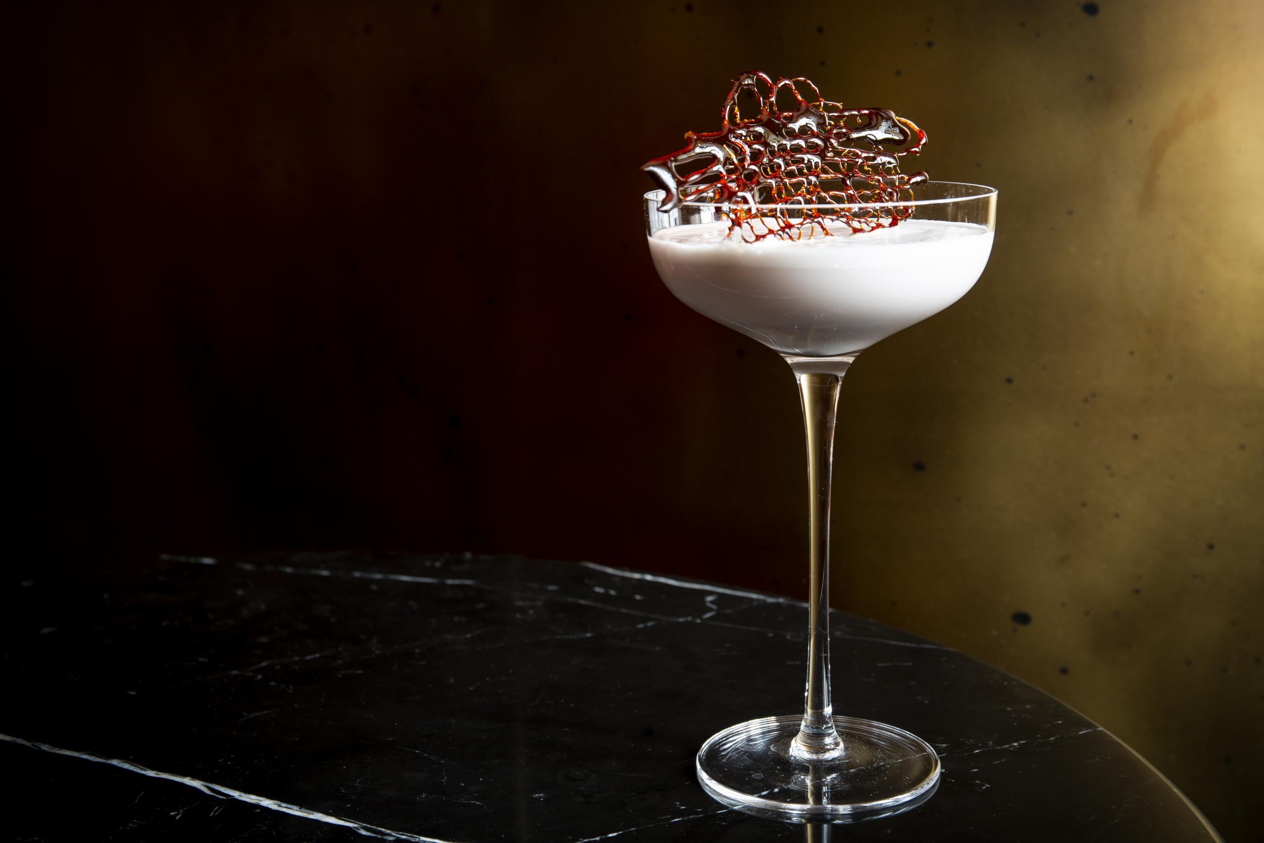 The Snow White Tan cocktail takes its name from a lyric in 'Ziggy Stardust'