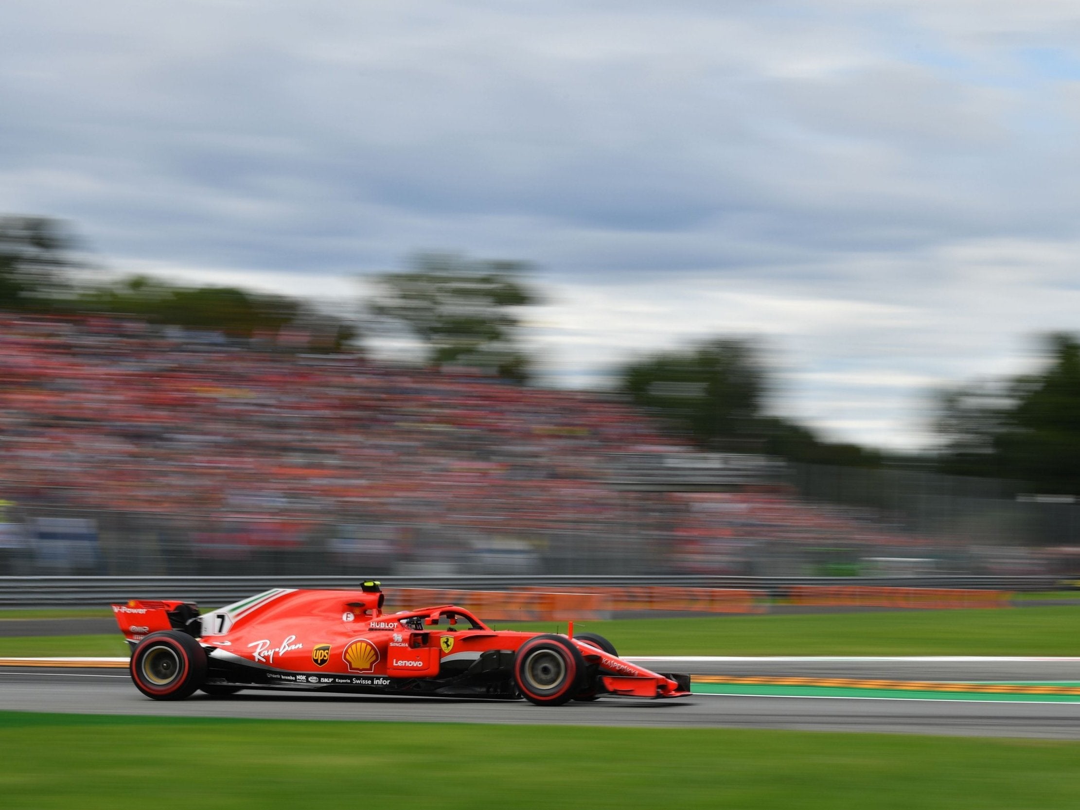 Kimi Raikkonen posted the fastest lap in qualifying