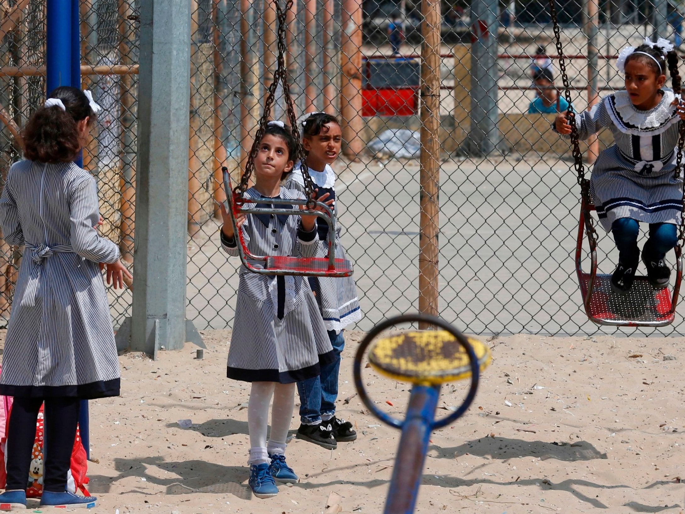 The UN agency provides education, health services, and food aid to Palestinian refugees