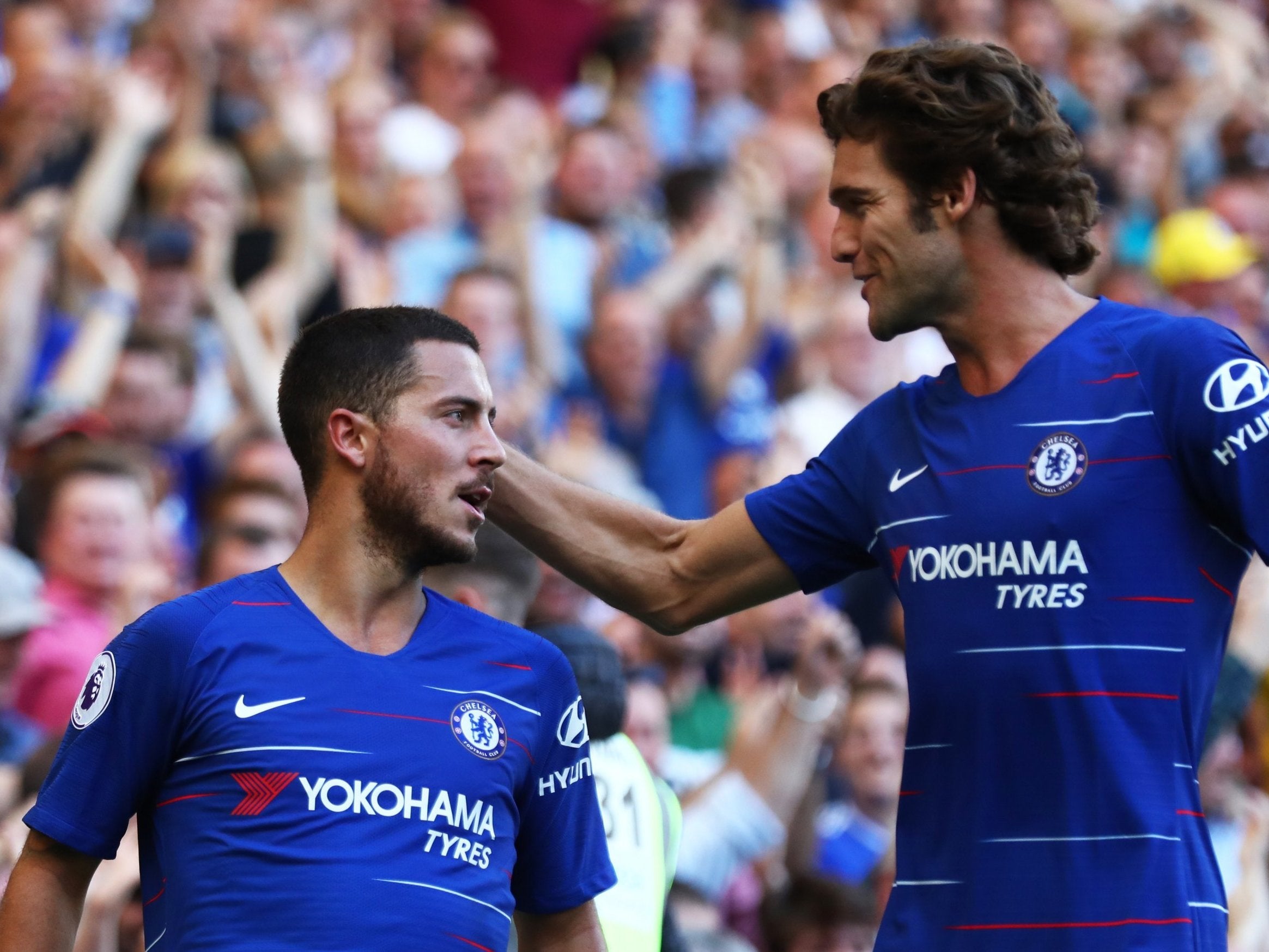 Marcos Alonso and Eden Hazard have started the season in fine form