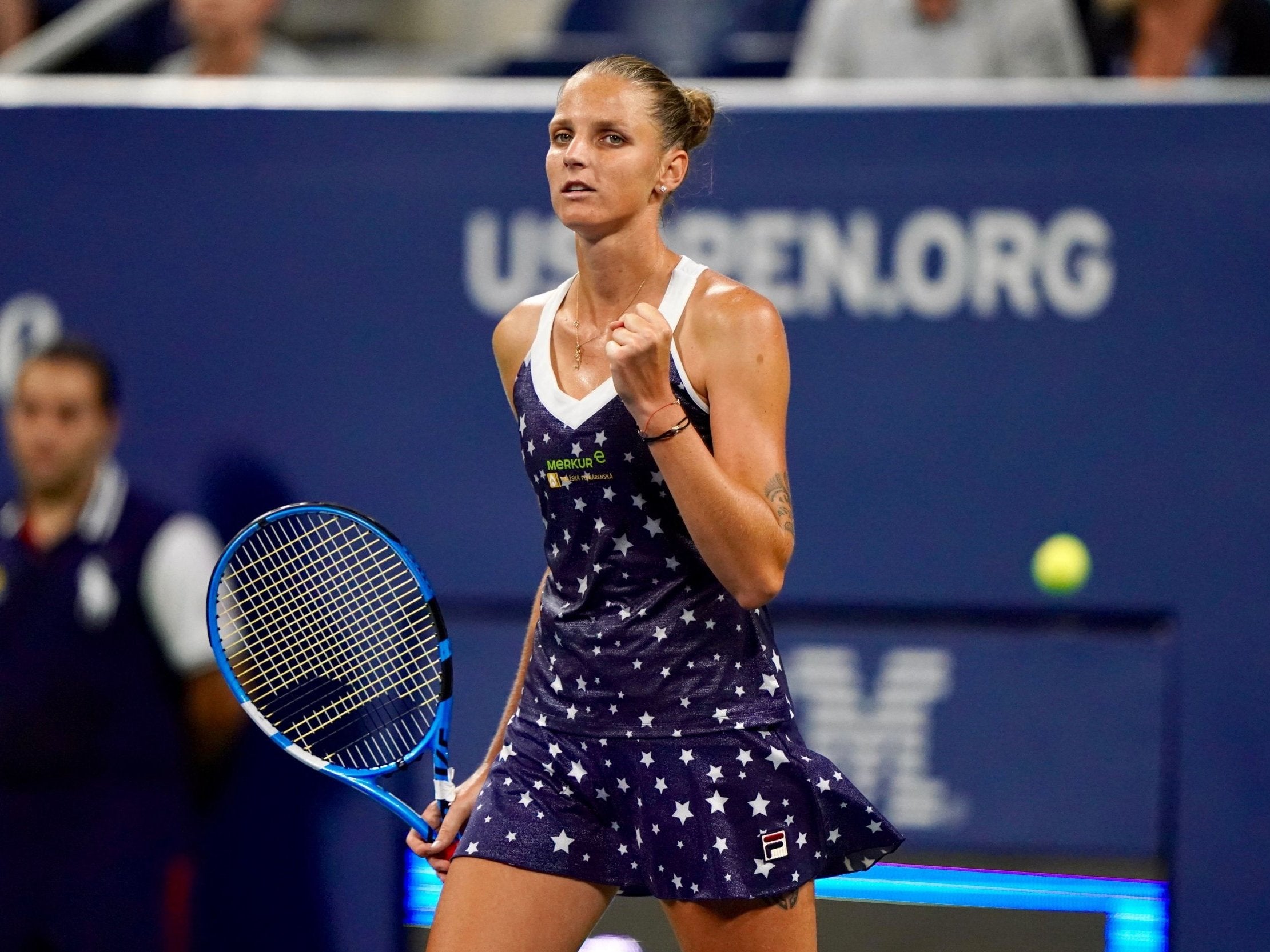 Karolina Pliskova is into the fourth round at Flushing Meadows