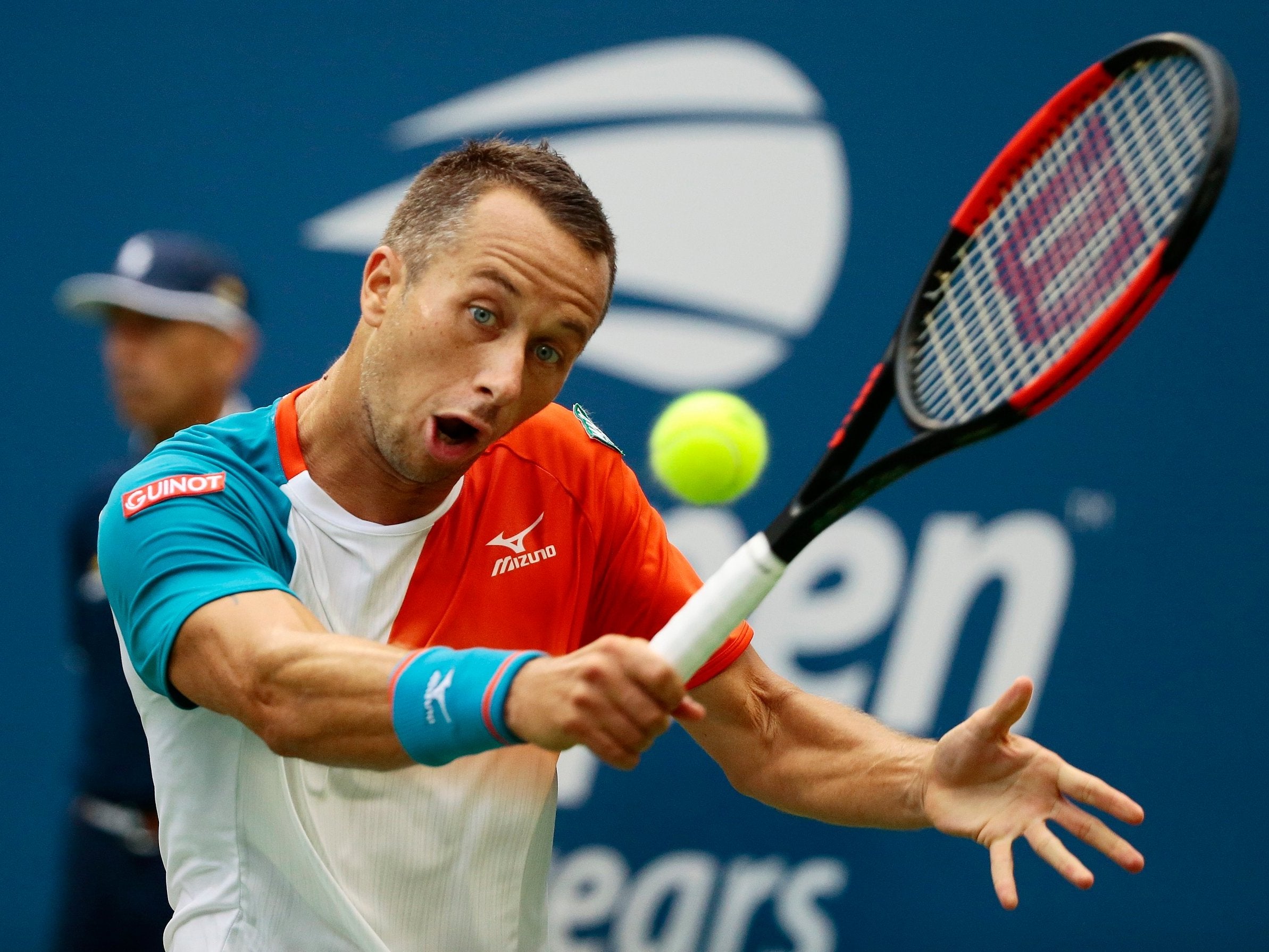 Kohlschreiber beat compatriot Alexander Zverev to reach the fourth round