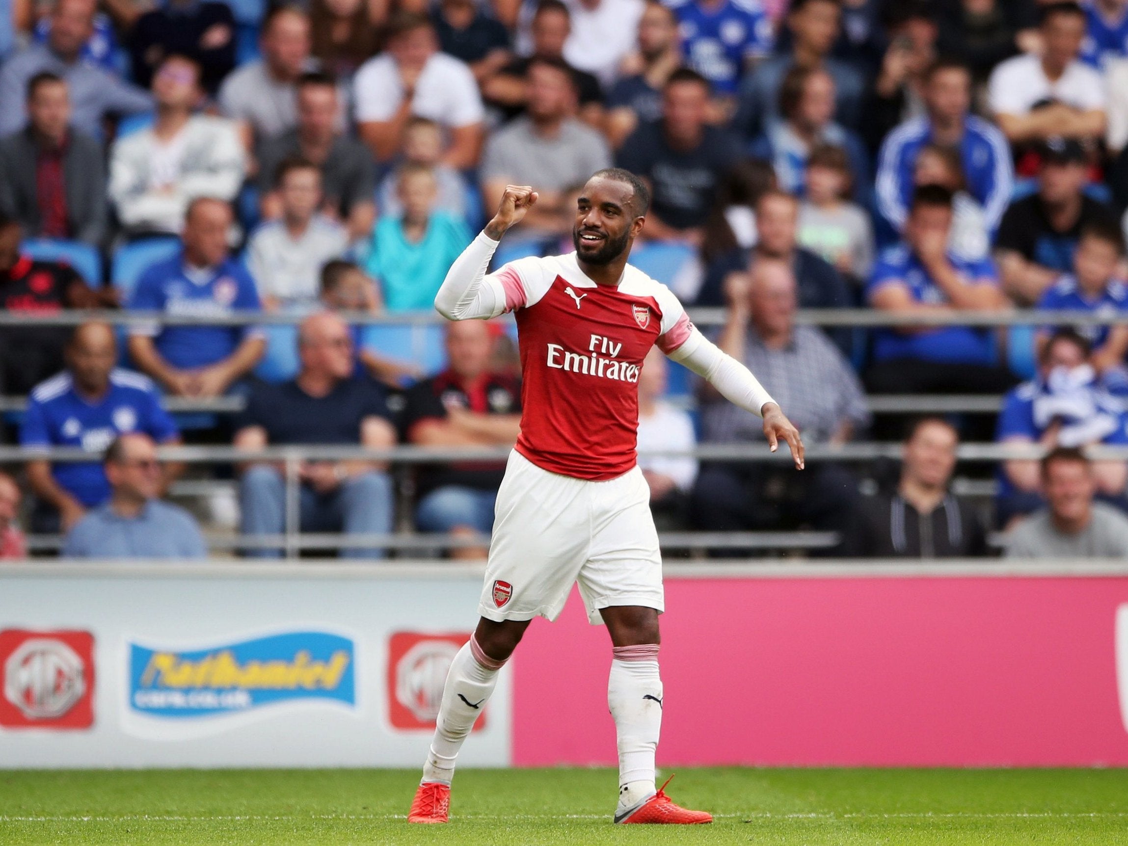 Alexandre Lacazette won the game for England