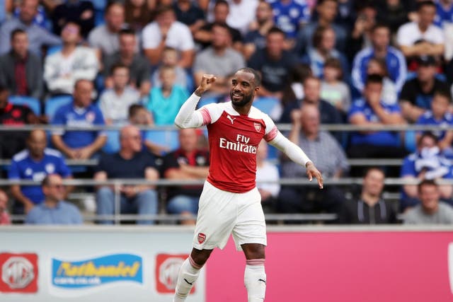Alexandre Lacazette won the game for England 