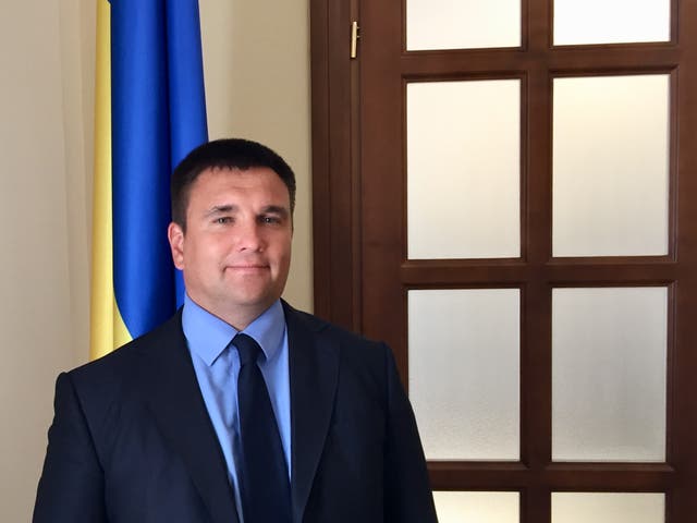 Russian-born Pavlo Klimkin, appointed foreign minister in June 2014, has played a central role in Minsk peace agreements
