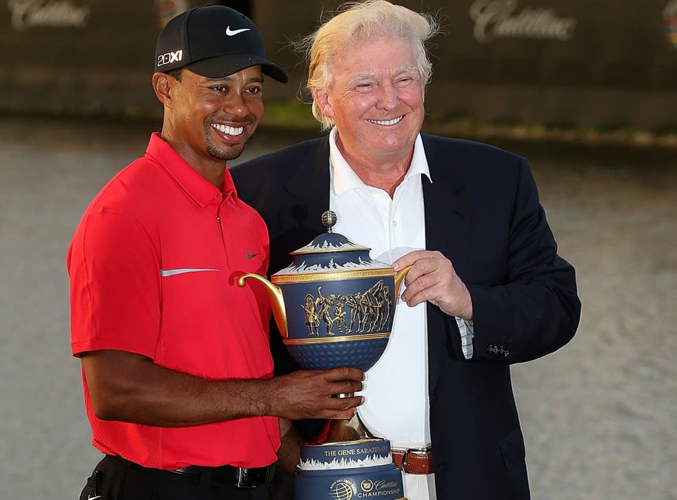 Donald Trump defends Tiger Woods comments about their friendship and respecting the office of the president in his latest tweets