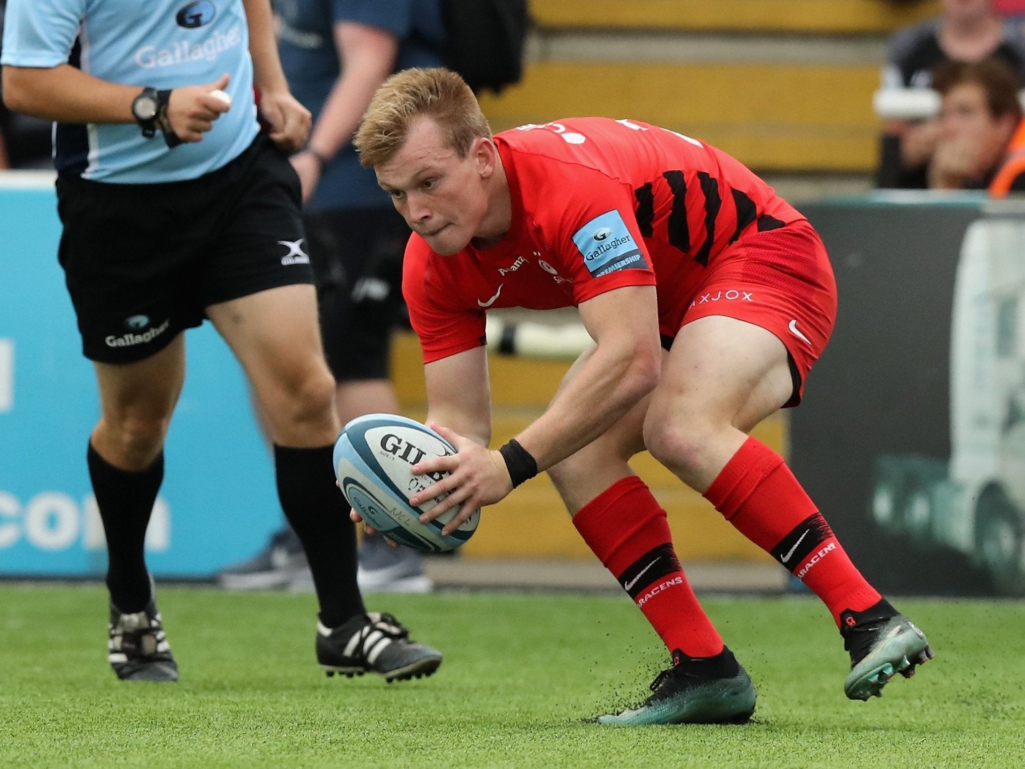 Nick Tompkins secured the win with a try four minutes from time