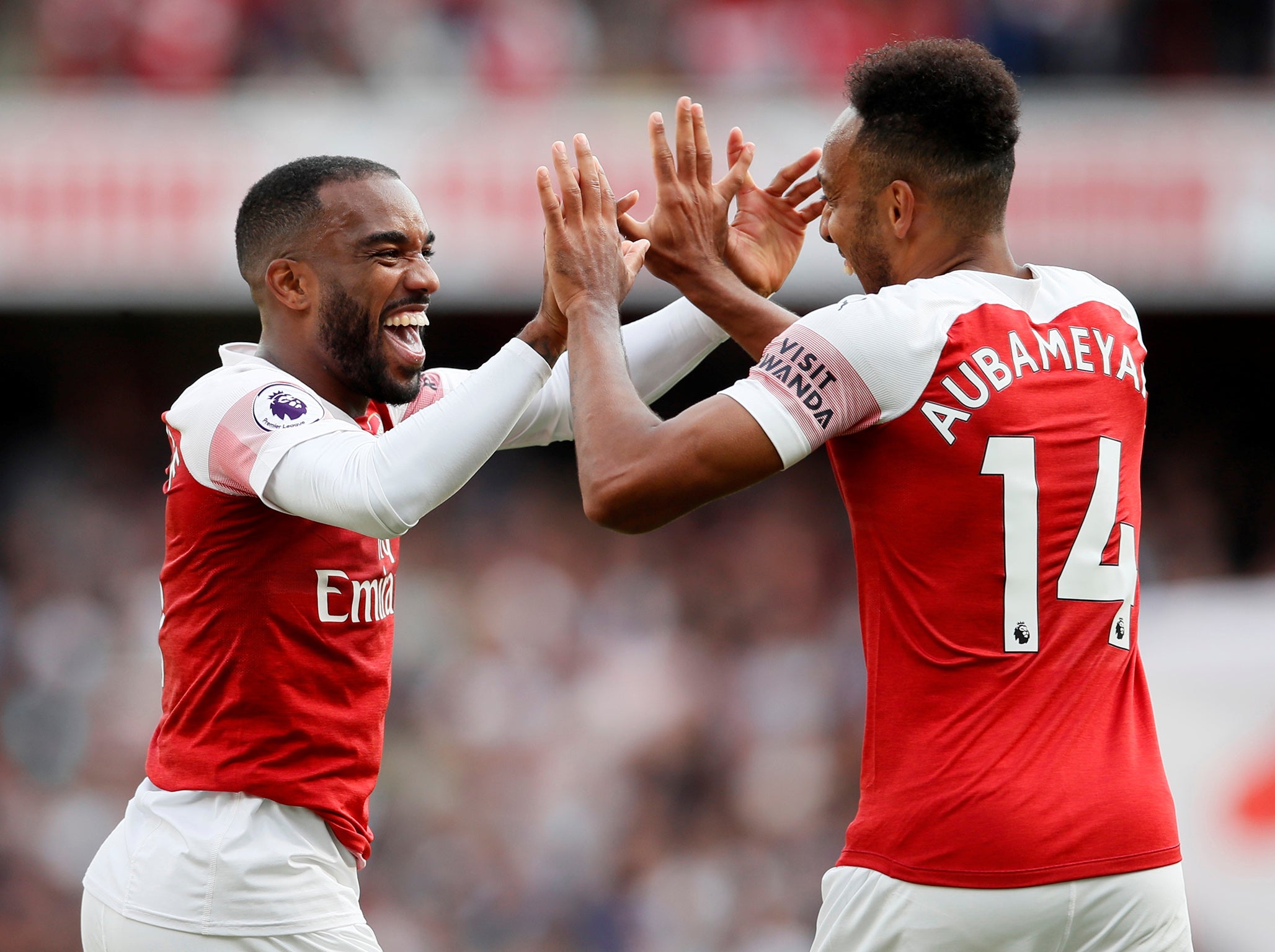 Lacazette and Aubameyang both impressed against Cardiff