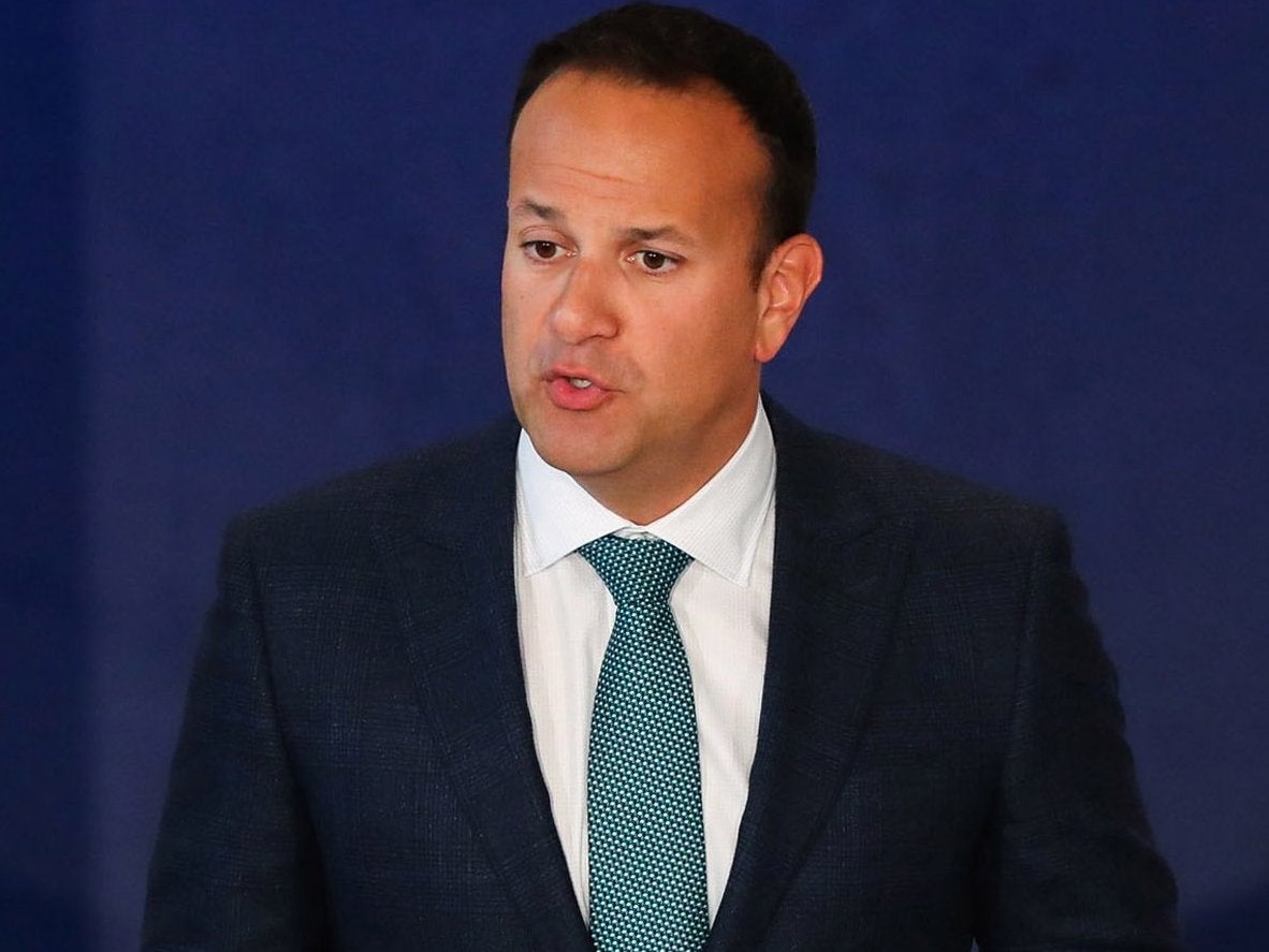 Leo Varadkar said news of Mr Trump's visit came out of the blue.