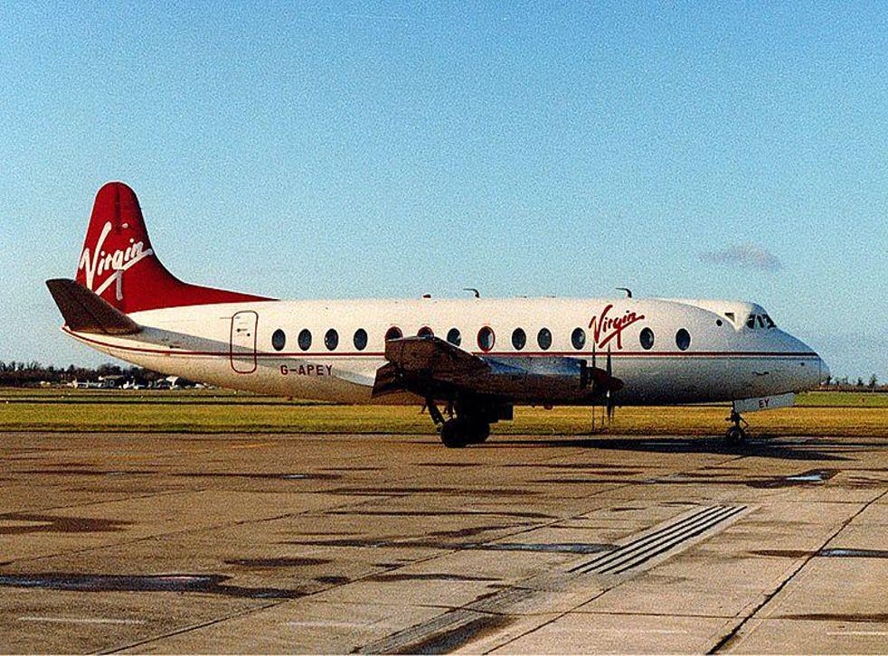Before its time? Vickers Viscount in the colours of Virgin Atlantic