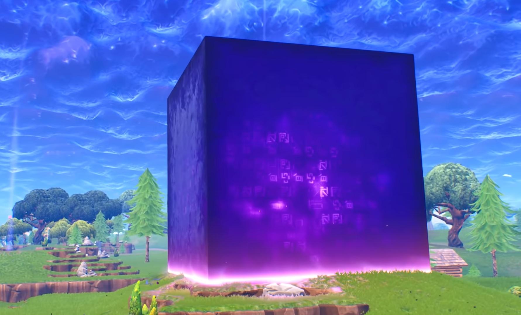 fortnite battle royale what is the mysterious purple cube and where is it going the independent - what is the meaning of fortnite battle royale