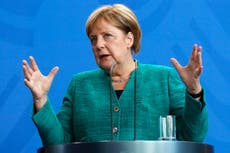 Merkel will cancel Israel visit if village demolished: Army Radio