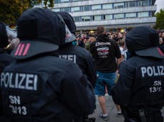 German police probed over Nazi salute amid rise of country’s far right