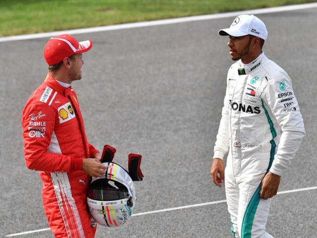 Lewis Hamilton stretched his championship lead to 30 points over Sebastian Vettel