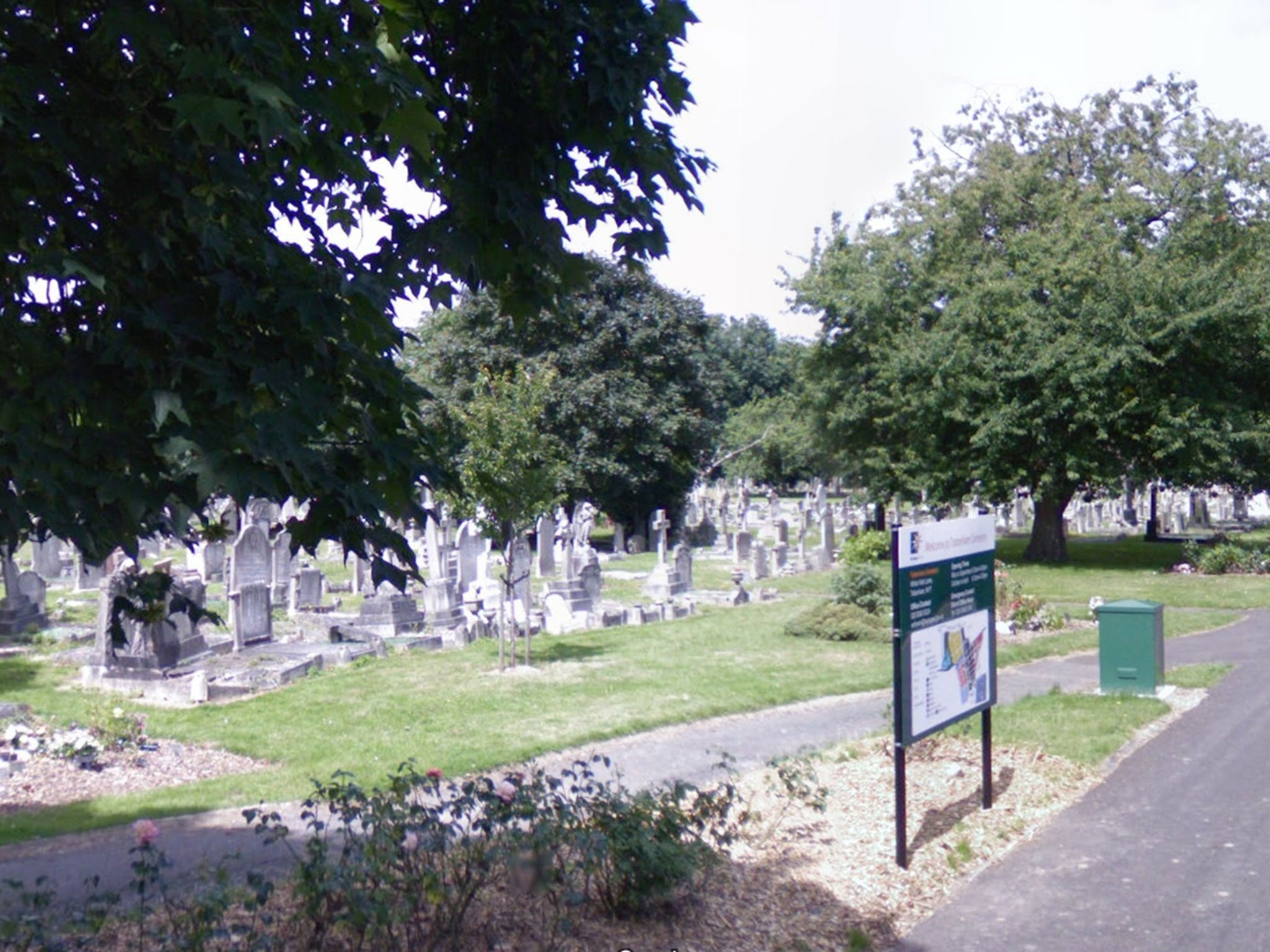 The man was shot in Tottenham Cemetery on 3 September