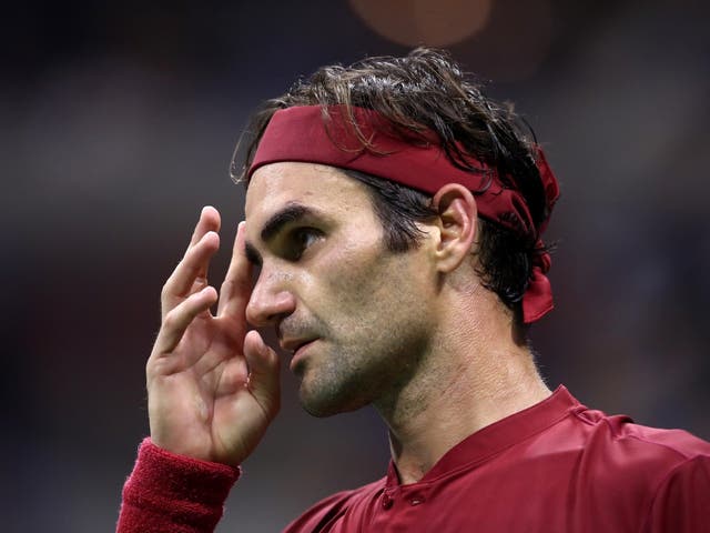 Roger Federer was knocked out of the US Open in the fourth round against John Millman