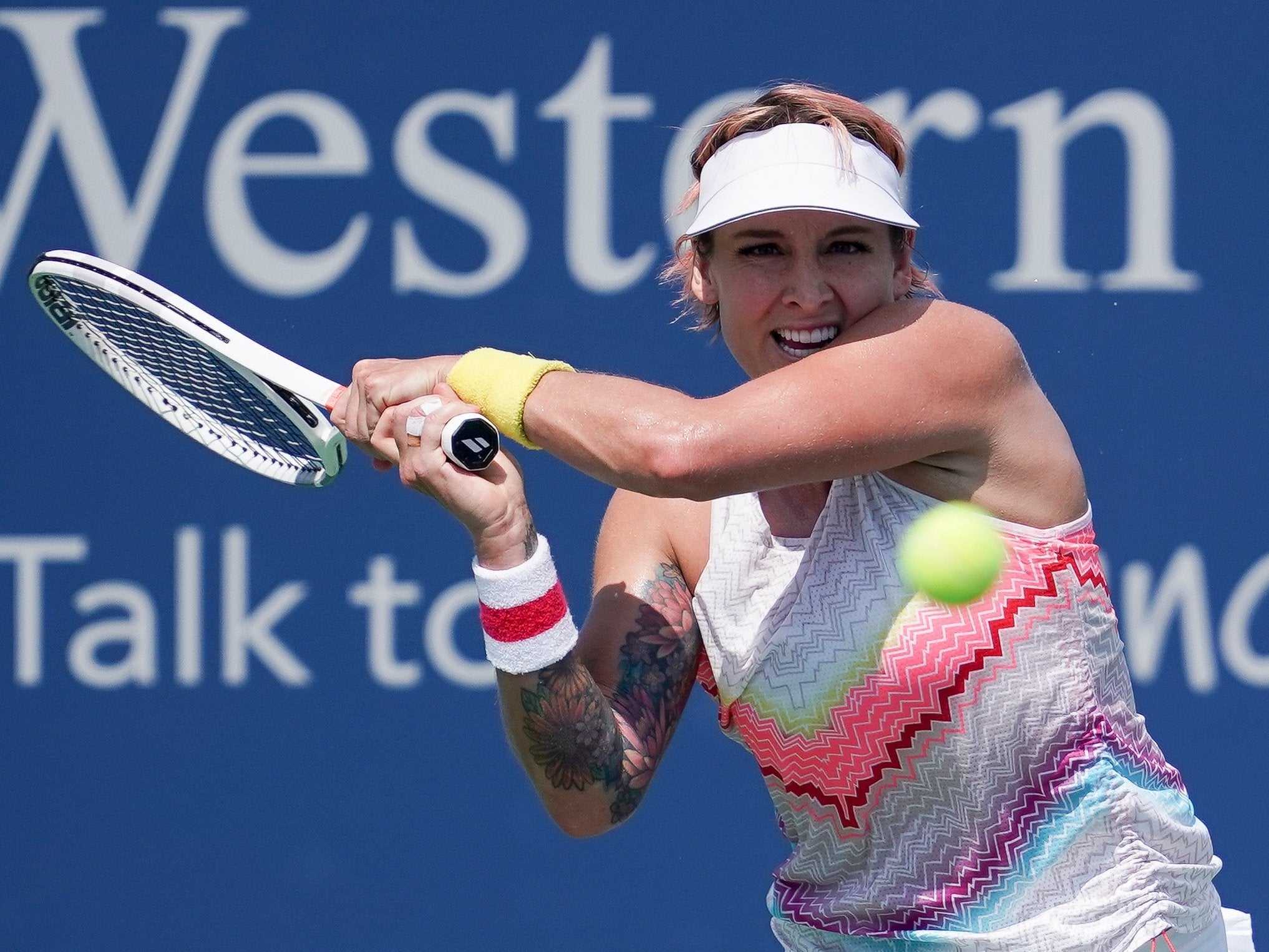 Bethanie Mattek-Sands and Jamie Murray reached the mixed doubles semi-finals at the US Open