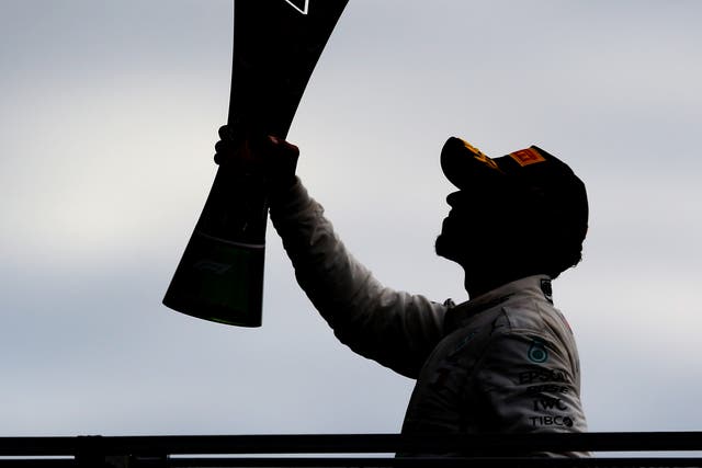Hamilton won his record-equaling fifth Italian Grand Prix