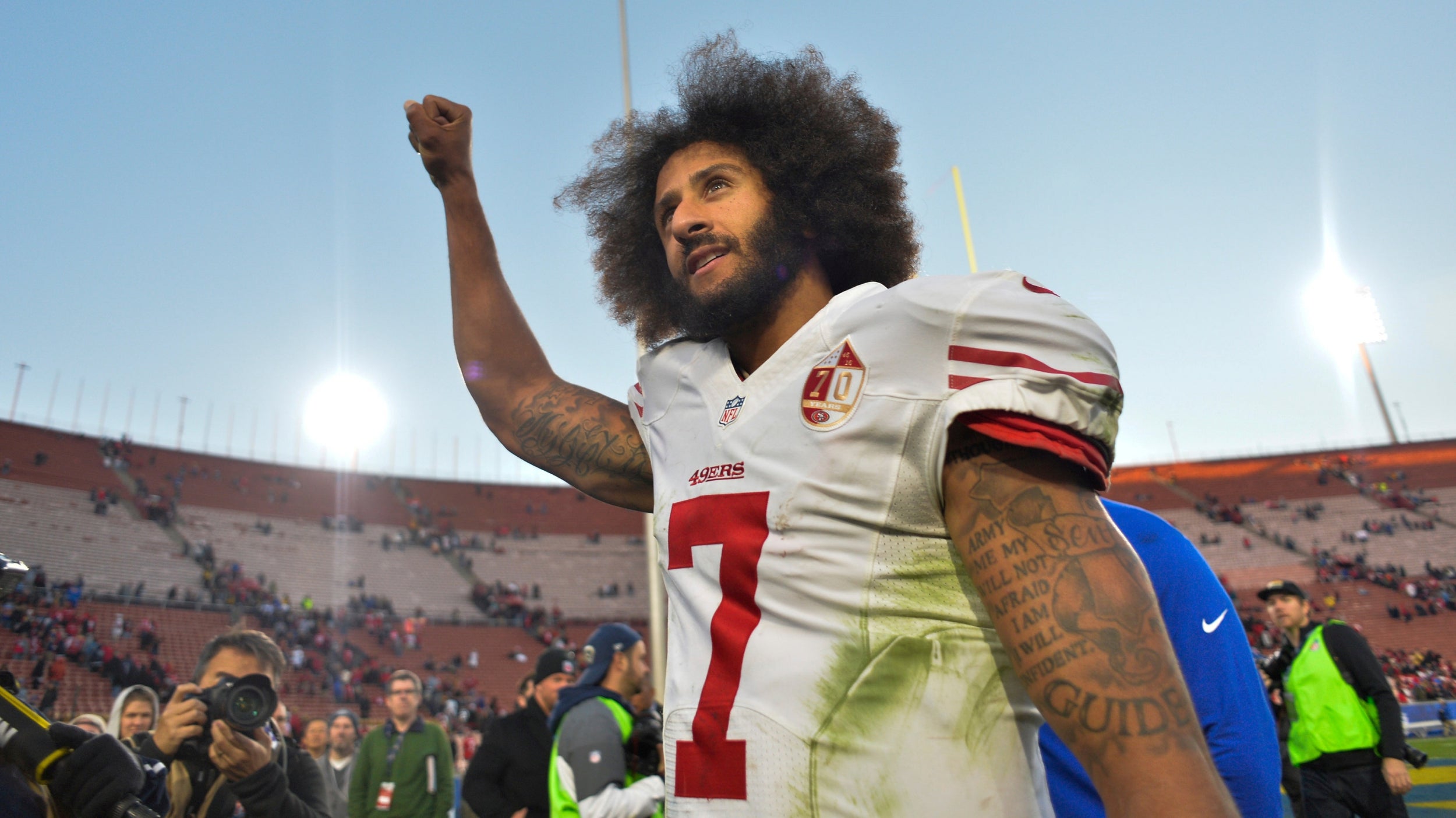 Kaepernick will go down as an hugely influential civil rights campaigner