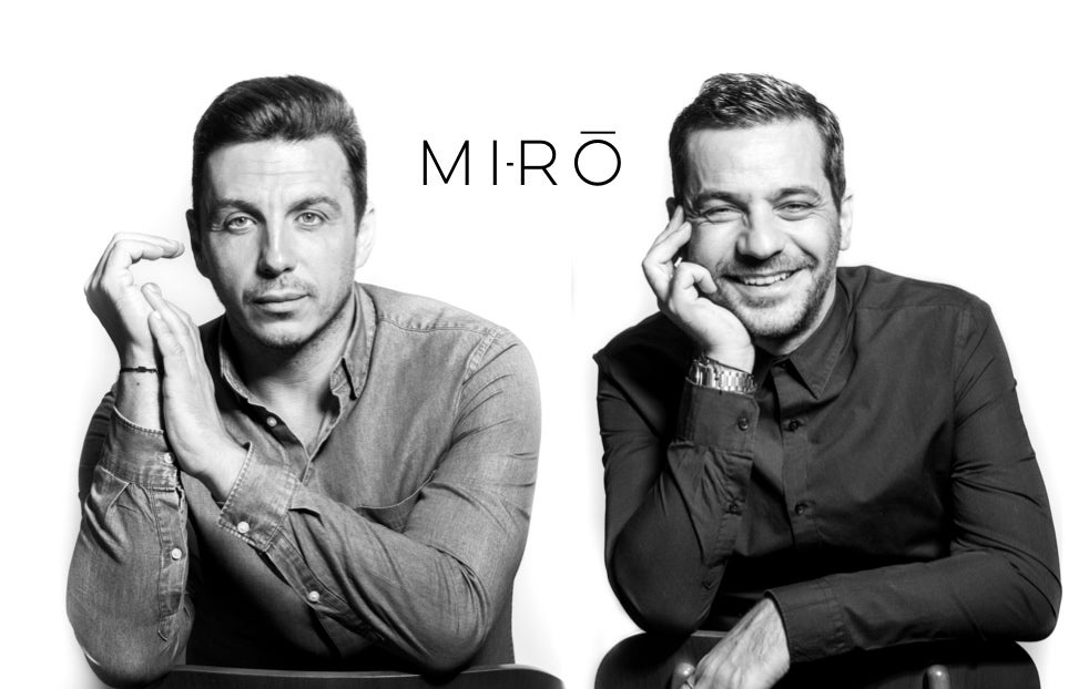 The founders of Athenian fashion label MI-RO(MI-RO)