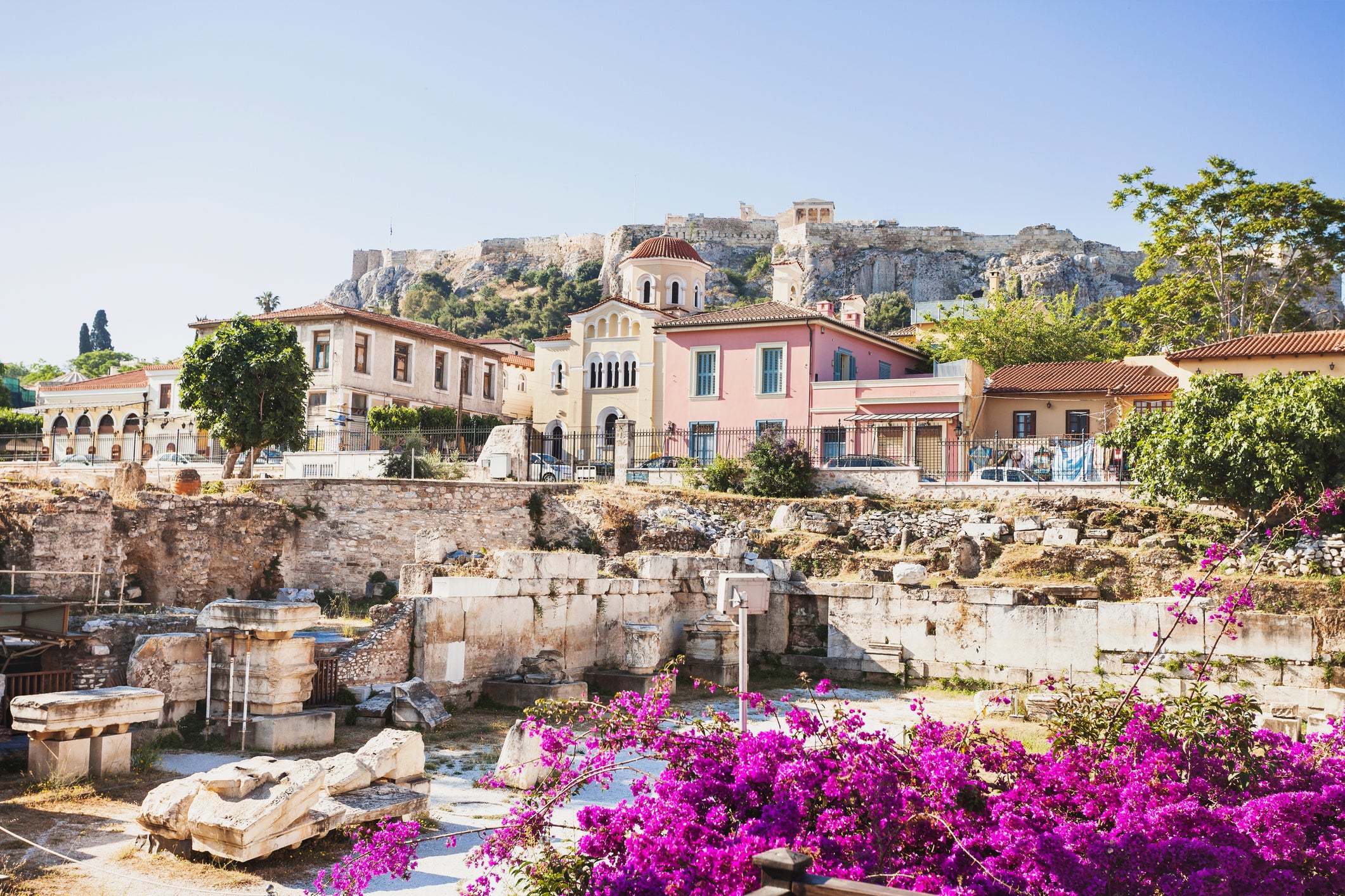 Atelier Loukia overlooks the Plaka, a postcard-pretty neighbourhood located in the middle of Athens