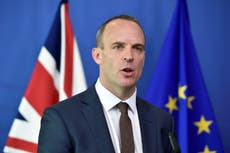 May clash with Raab over customs 'time limit' threatens deal hopes