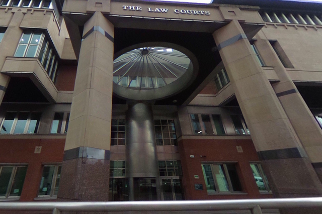 The trial is taking place at Sheffield Crown Court (File photo)