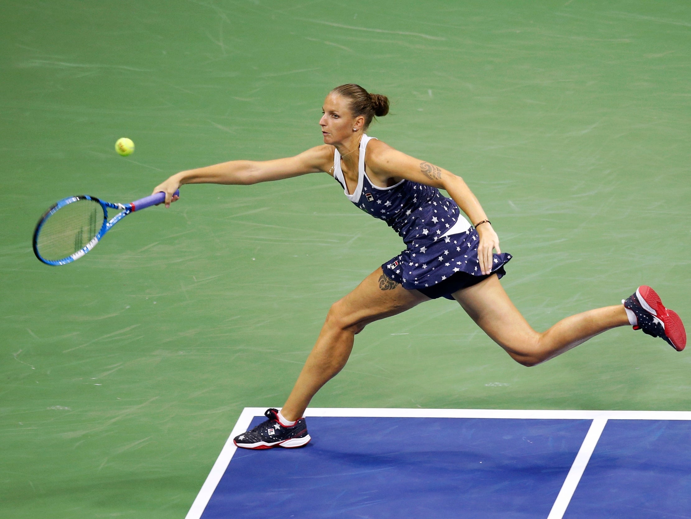Pliskova was unable to live with the 23-time Grand Slam champion.
