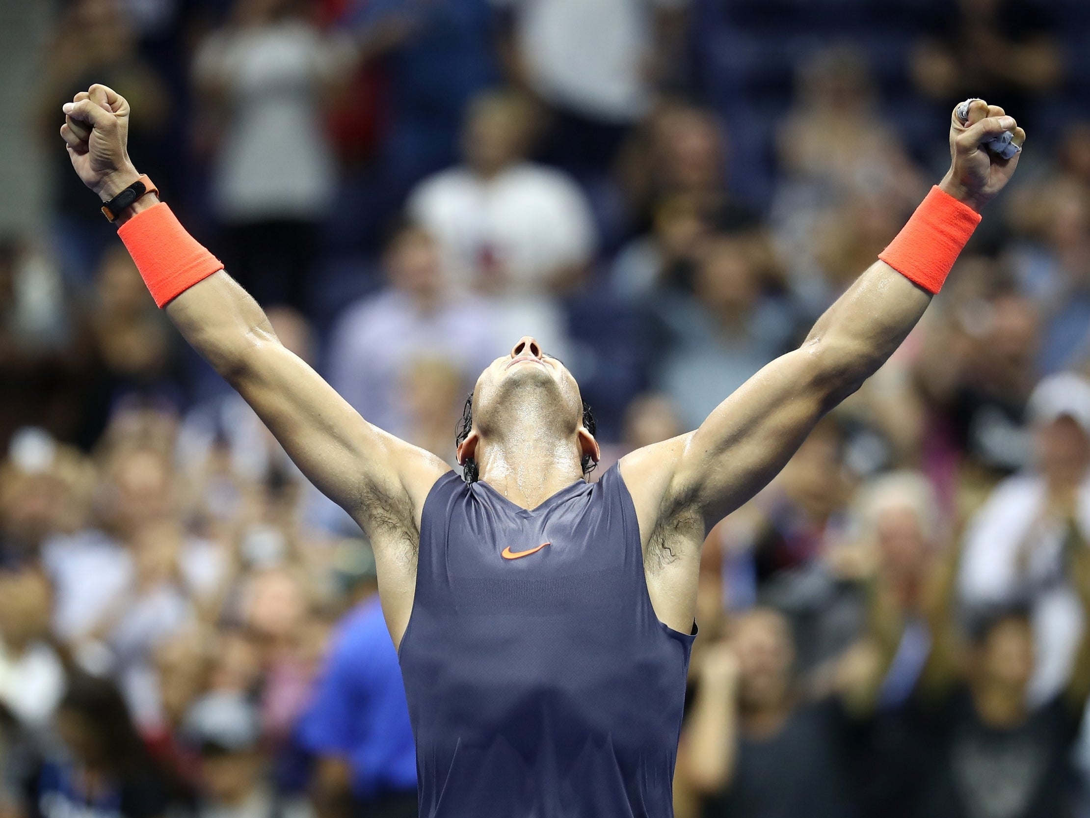 Rafael Nadal Recovers From First Set Bagel To Beat Dominic Thiem In Thriller As Us Open Conditions Get Even Worse The Independent The Independent