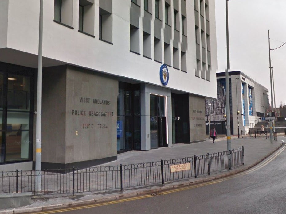 West Midlands Police headquarters in Birmingham (Google Maps)