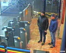 Two Russian citizens named as novichok nerve agent attack suspects