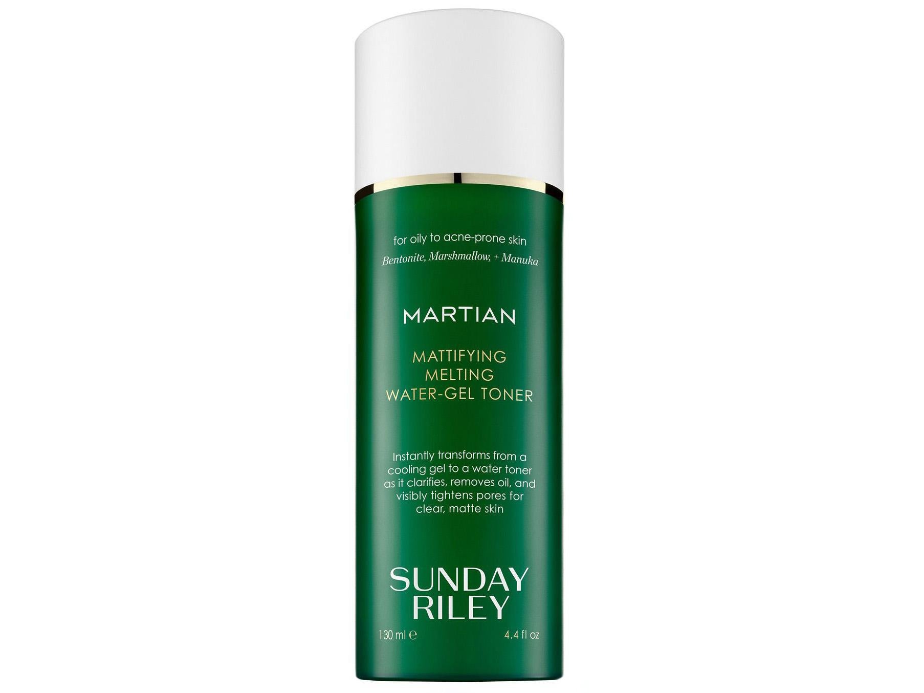 Sunday Riley, Martian Mattifying Melting Water-Gel Toner, £48, Space NK