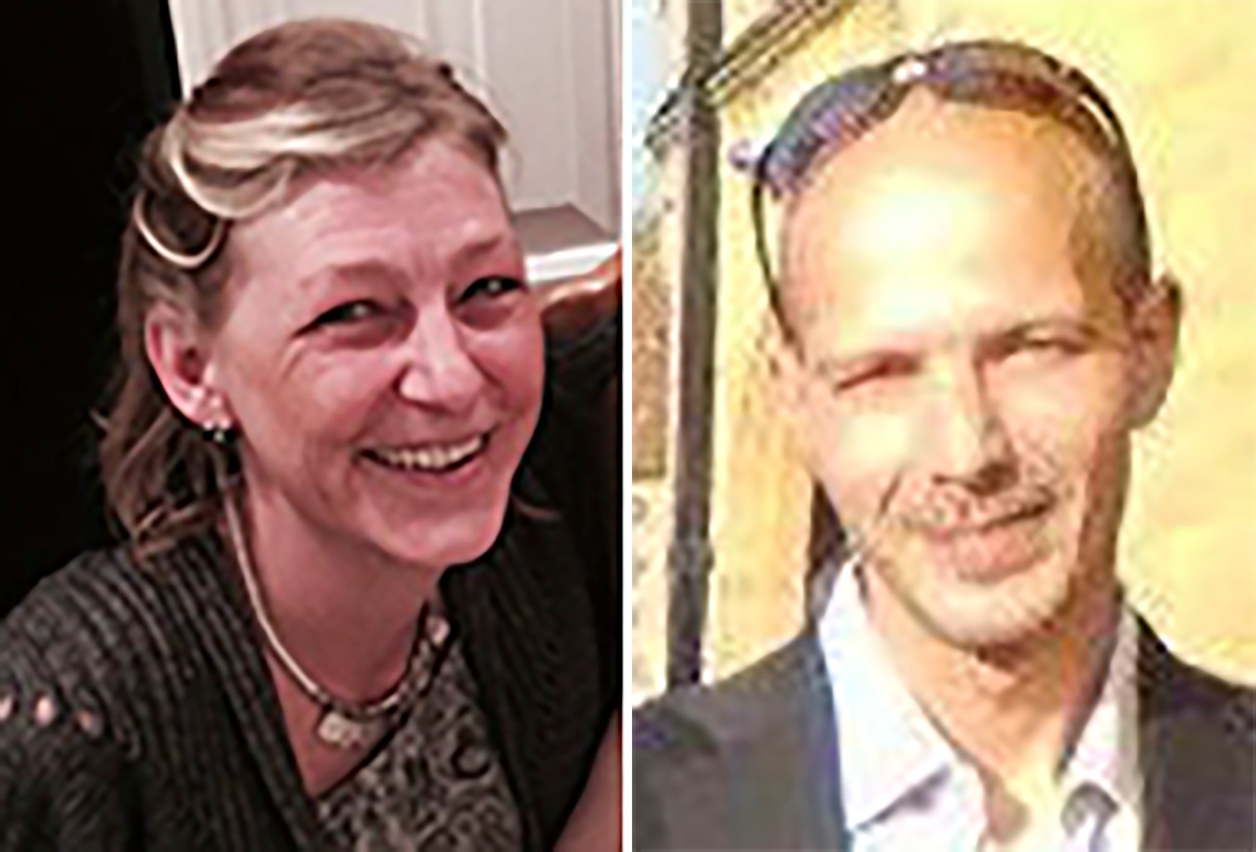 Dawn Sturgess (left) died after partner Charlie Rowley mistakenly gave her the perfume bottle containing novichok as a present