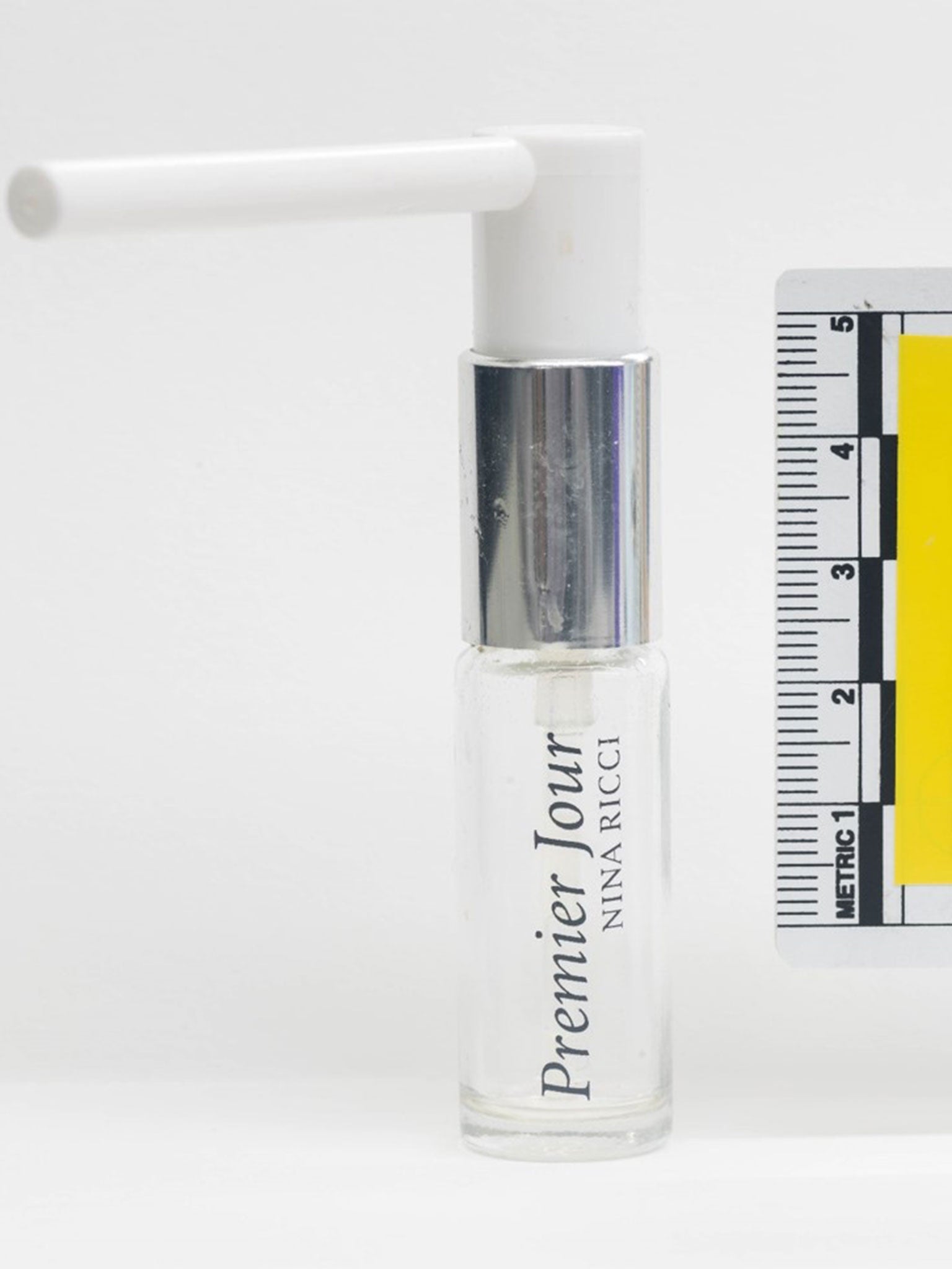 The counterfeit and specially adapted perfume bottle that contained novichok and poisoned Dawn Sturgess and Charlie Rowley
