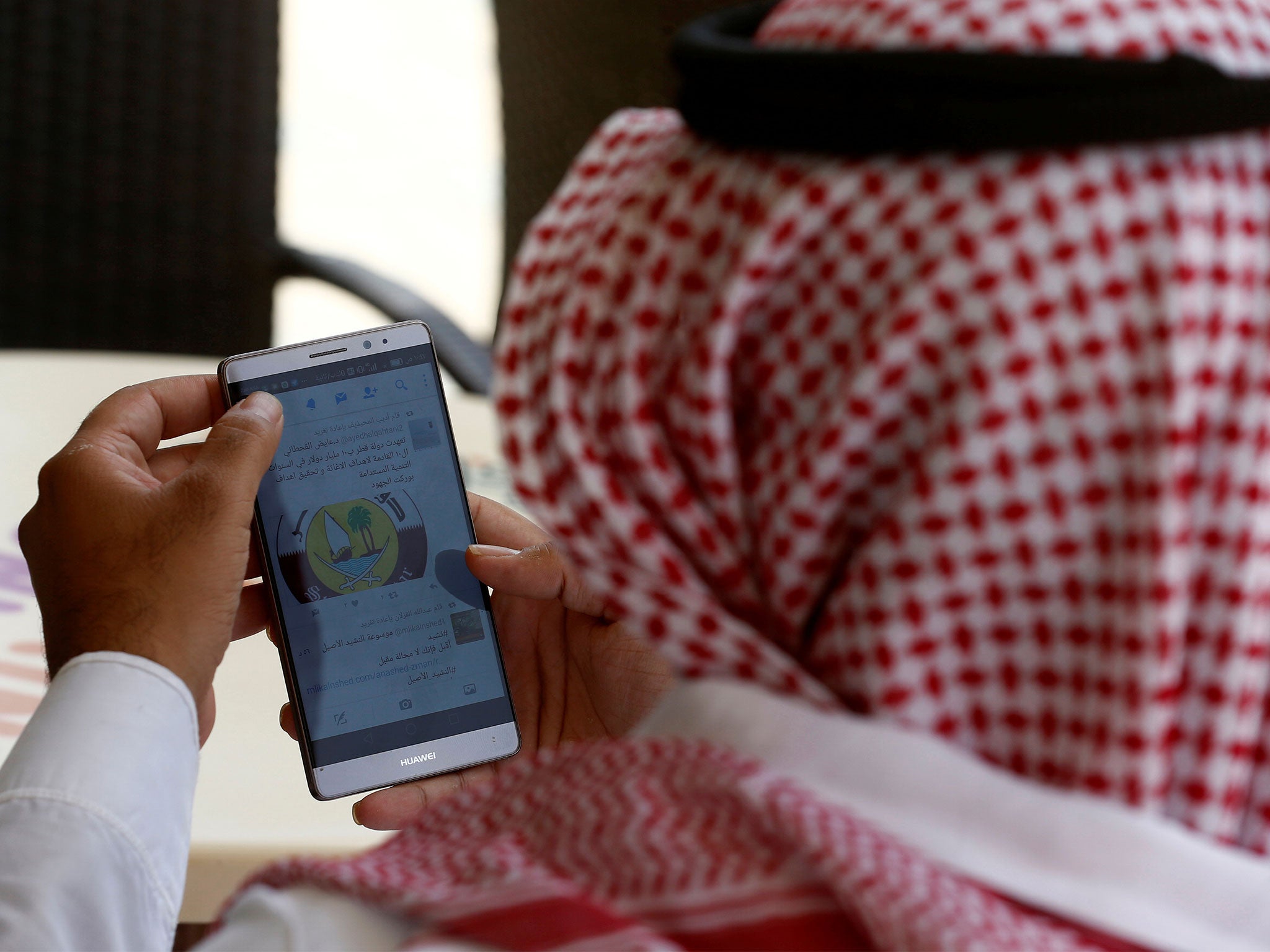 Saudi Arabians are among the biggest social media users in the Middle East