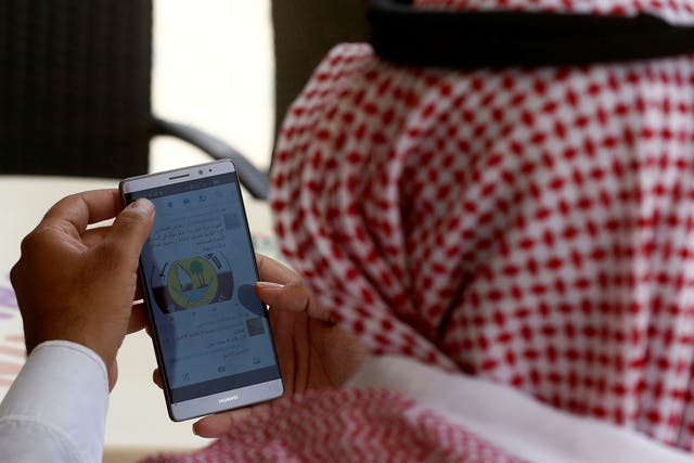 Saudi Arabians are among the biggest social media users in the Middle East