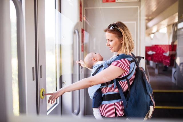 Mother outraged after not being offered a seat on crowded train