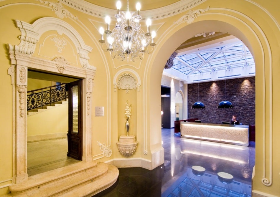 Those with royal aspirations should feel right at home at the Hotel Palazzo Zichy