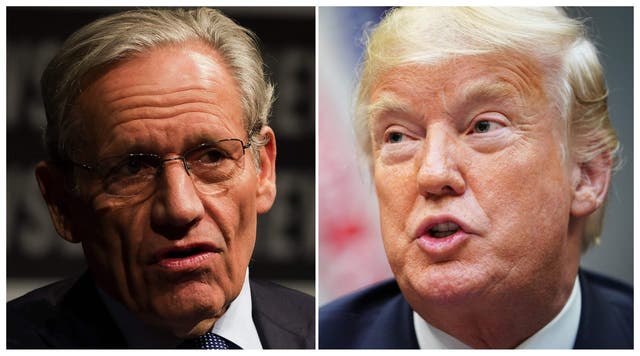 <p>Bob Woodward said Mr Trump was ‘not busy’ and had plenty of time to return classified government documents he was holding at Mar-a-Lago </p>