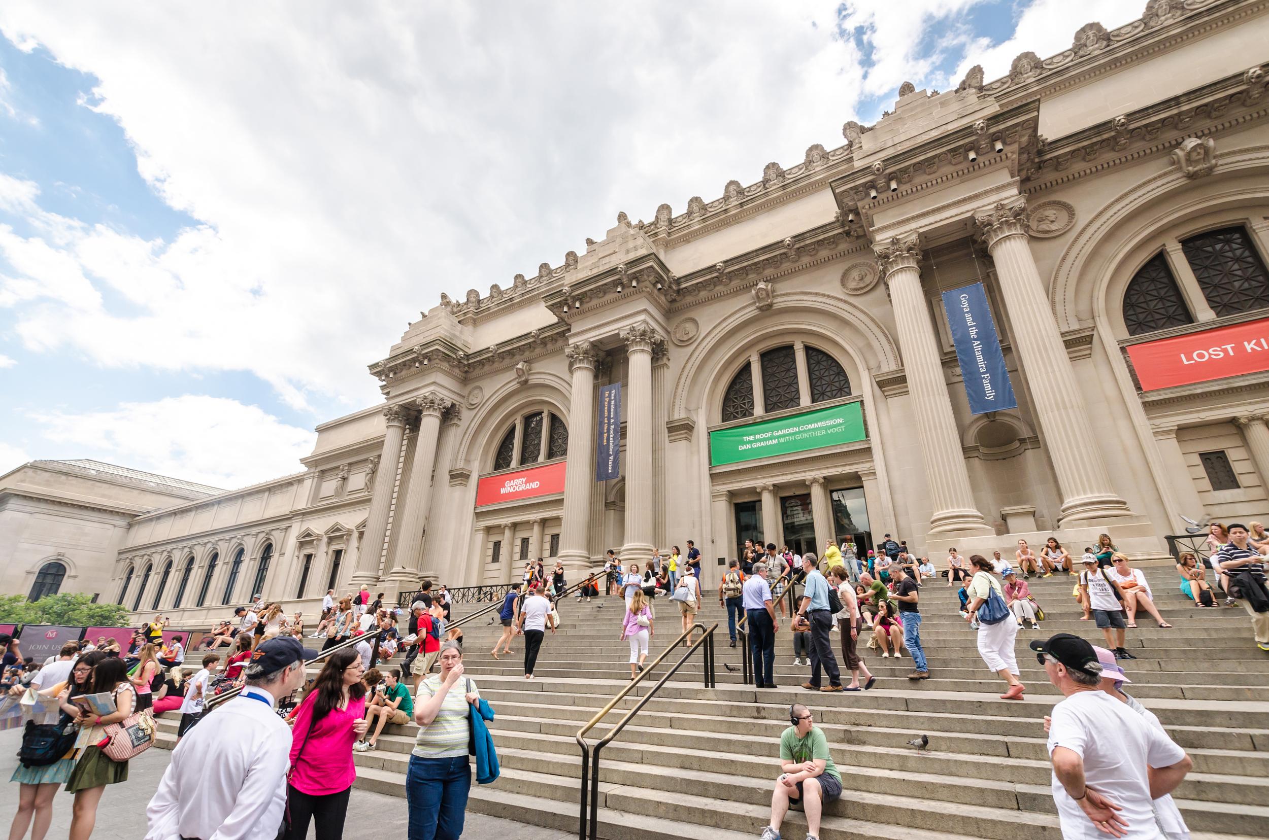 The Met Museum of Art also has a hidden rooftop that looks across Central Park