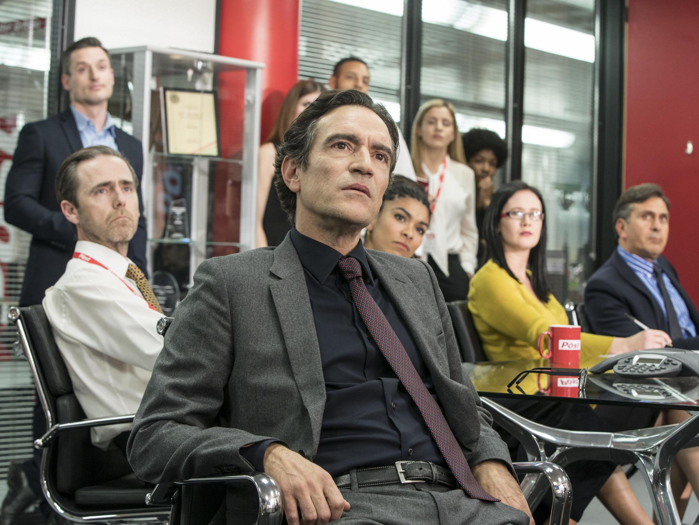 Ben Chaplin plays the hard-bitten editor of The Post in the BBC’s latest offering