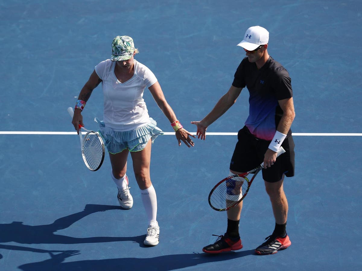 Jamie Murray And Bethanie Mattek Sands Reach Us Open Mixed Doubles Final The Independent The