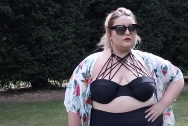 Size-22 blogger wants to inspire other women (Instagram)